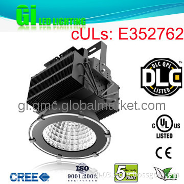 UL cUL DLC outdoor LED industrial lighting   with 5 years warranty